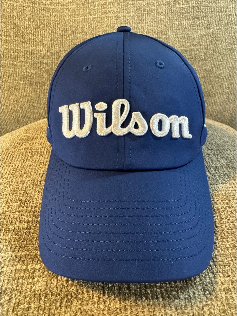 Wilson Men's Pro Tour Navy Blue Golf Hat in Navy OSFA